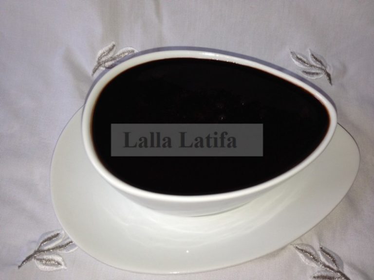 Sauce au chocolat au Thermomix Les secrets de cuisine par Lalla Latifa
